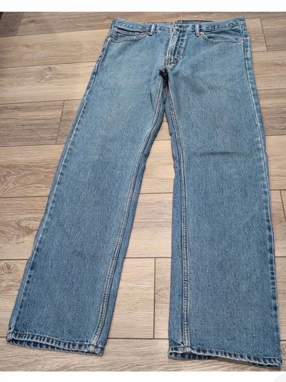 Levi's 505 Straight Leg Jeans Blue Waist 36x34
